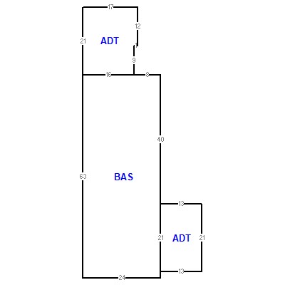 Building layout (traversing data) of this property