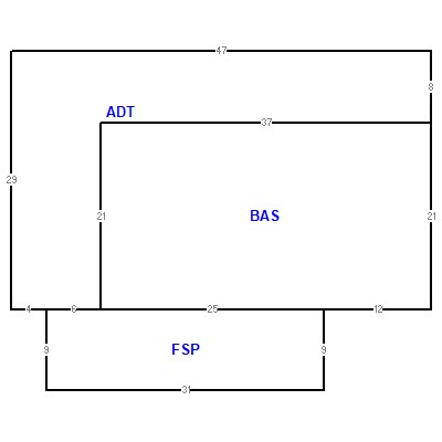 Building layout (traversing data) of this property