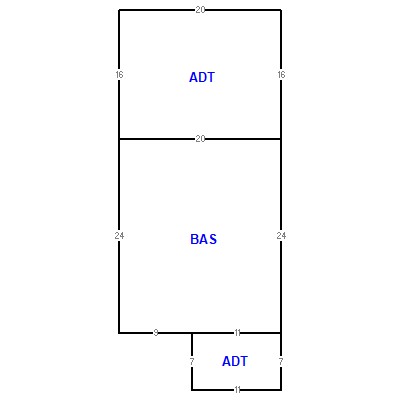 Building layout (traversing data) of this property