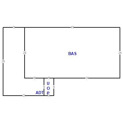 Building layout (traversing data) of this property