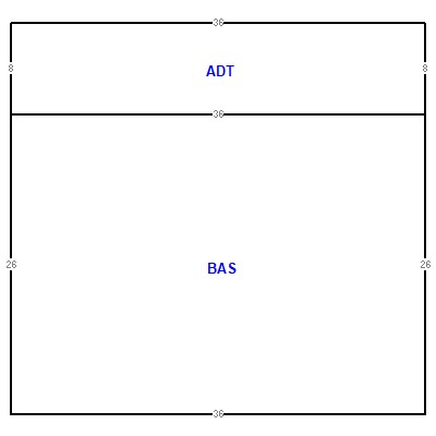 Building layout (traversing data) of this property