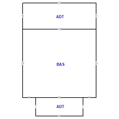 Building layout (traversing data) of this property