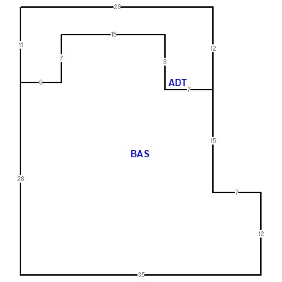 Building layout (traversing data) of this property