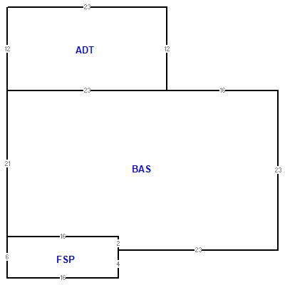 Building layout (traversing data) of this property