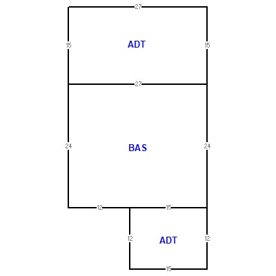 Building layout (traversing data) of this property