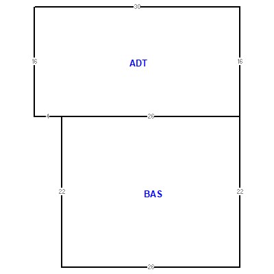 Building layout (traversing data) of this property
