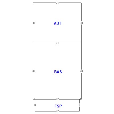 Building layout (traversing data) of this property