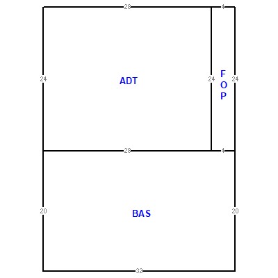 Building layout (traversing data) of this property