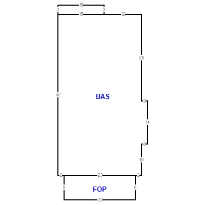 Building layout (traversing data) of this property