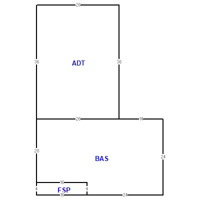 Building layout (traversing data) of this property