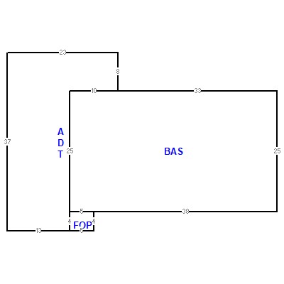 Building layout (traversing data) of this property
