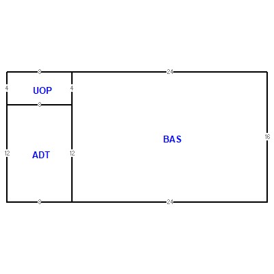 Building layout (traversing data) of this property