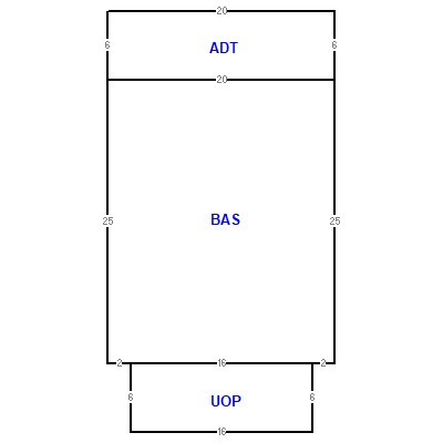 Building layout (traversing data) of this property