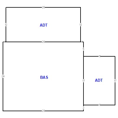 Building layout (traversing data) of this property
