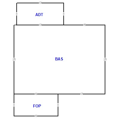 Building layout (traversing data) of this property