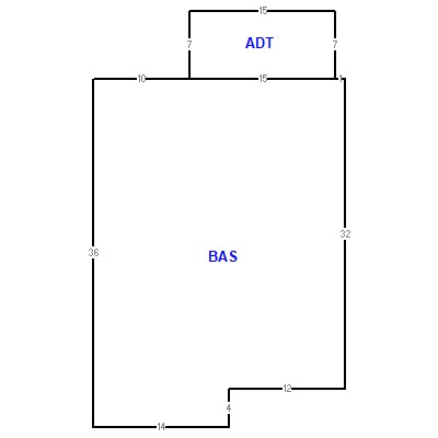 Building layout (traversing data) of this property