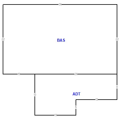 Building layout (traversing data) of this property