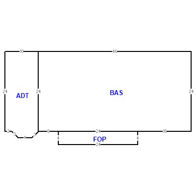 Building layout (traversing data) of this property