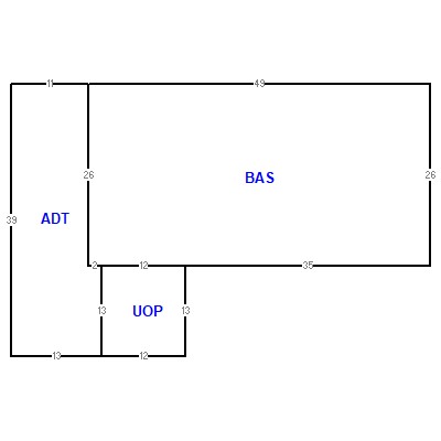Building layout (traversing data) of this property