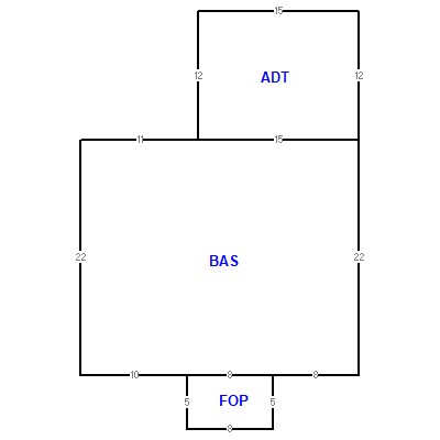 Building layout (traversing data) of this property