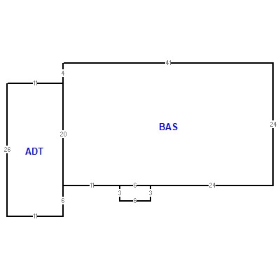 Building layout (traversing data) of this property