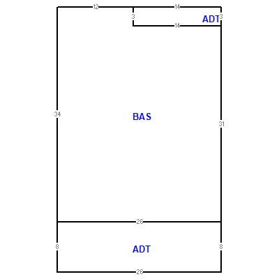 Building layout (traversing data) of this property