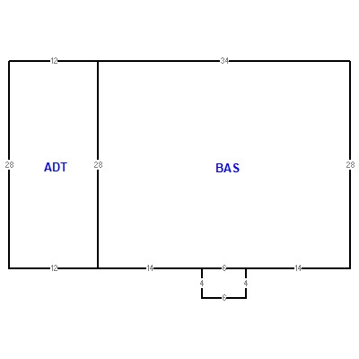 Building layout (traversing data) of this property