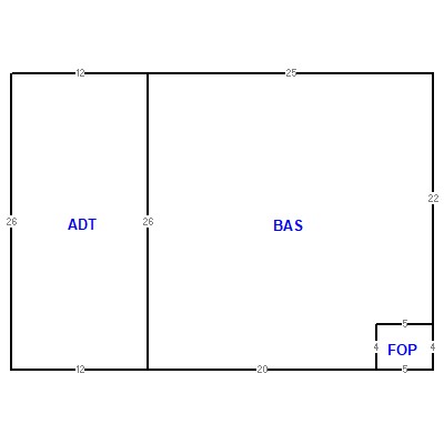Building layout (traversing data) of this property