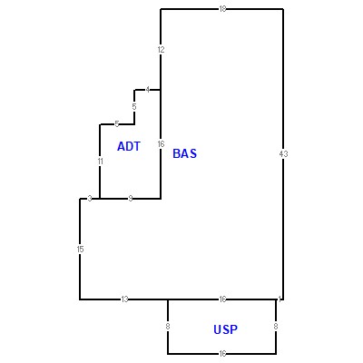Building layout (traversing data) of this property