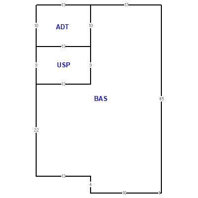 Building layout (traversing data) of this property