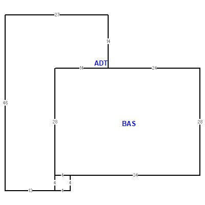 Building layout (traversing data) of this property