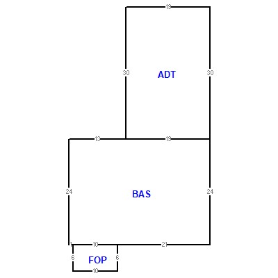 Building layout (traversing data) of this property
