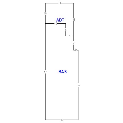 Building layout (traversing data) of this property