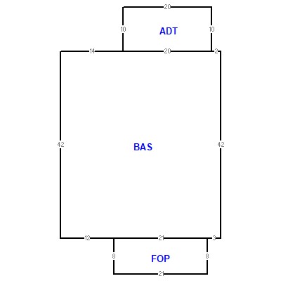 Building layout (traversing data) of this property