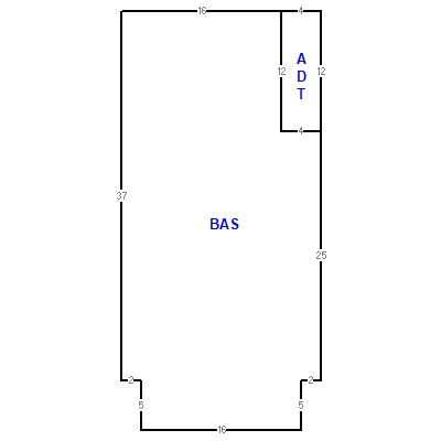 Building layout (traversing data) of this property