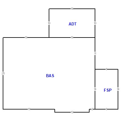 Building layout (traversing data) of this property