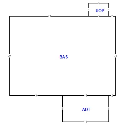 Building layout (traversing data) of this property