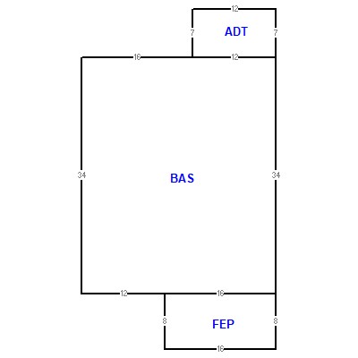 Building layout (traversing data) of this property