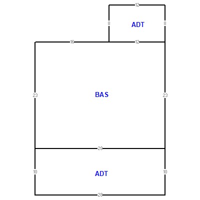 Building layout (traversing data) of this property