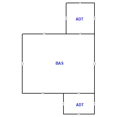 Building layout (traversing data) of this property