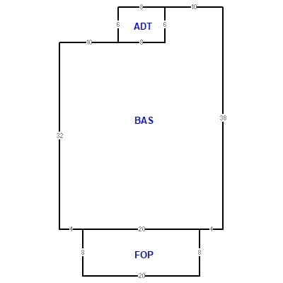 Building layout (traversing data) of this property