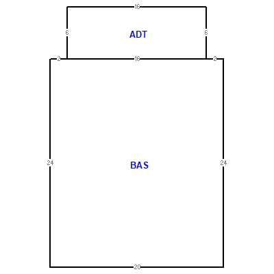 Building layout (traversing data) of this property