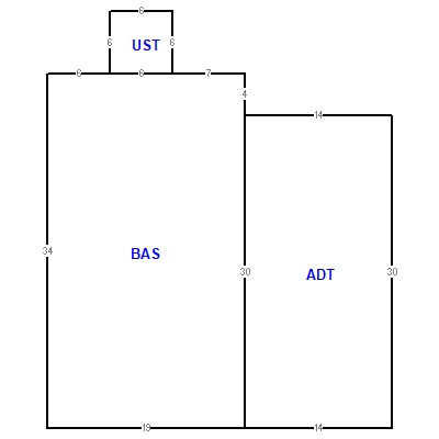 Building layout (traversing data) of this property