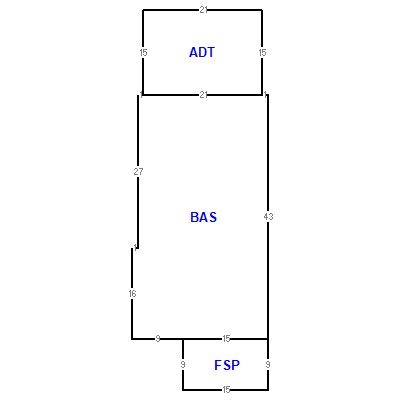 Building layout (traversing data) of this property