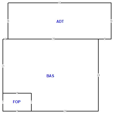 Building layout (traversing data) of this property