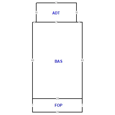 Building layout (traversing data) of this property