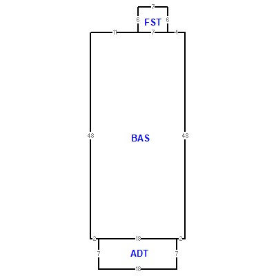 Building layout (traversing data) of this property