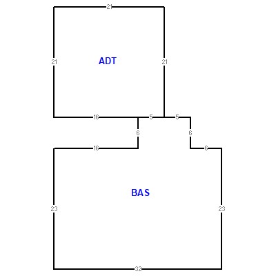 Building layout (traversing data) of this property