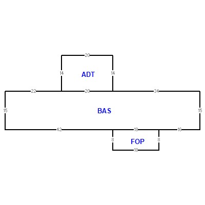 Building layout (traversing data) of this property