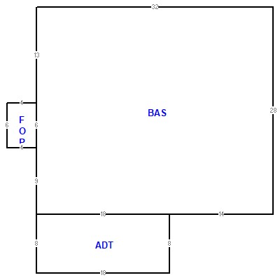 Building layout (traversing data) of this property